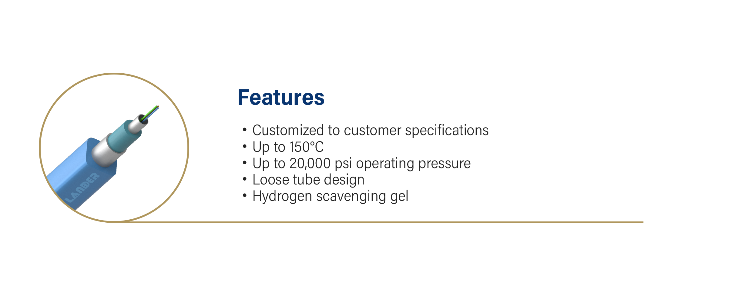 Fiber TEC Cable - Lander